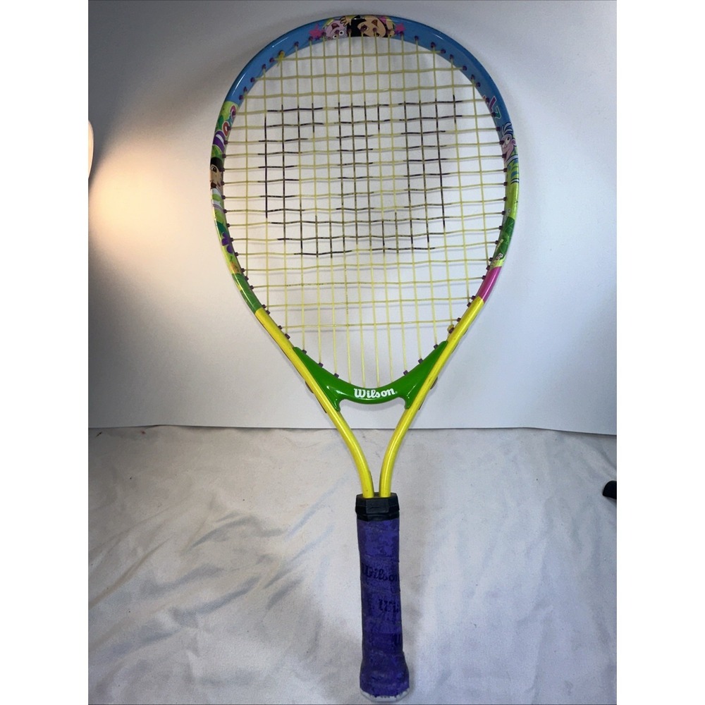 Wilson Brand Dora the Explorer Junior Tennis Racquet 21" GUC